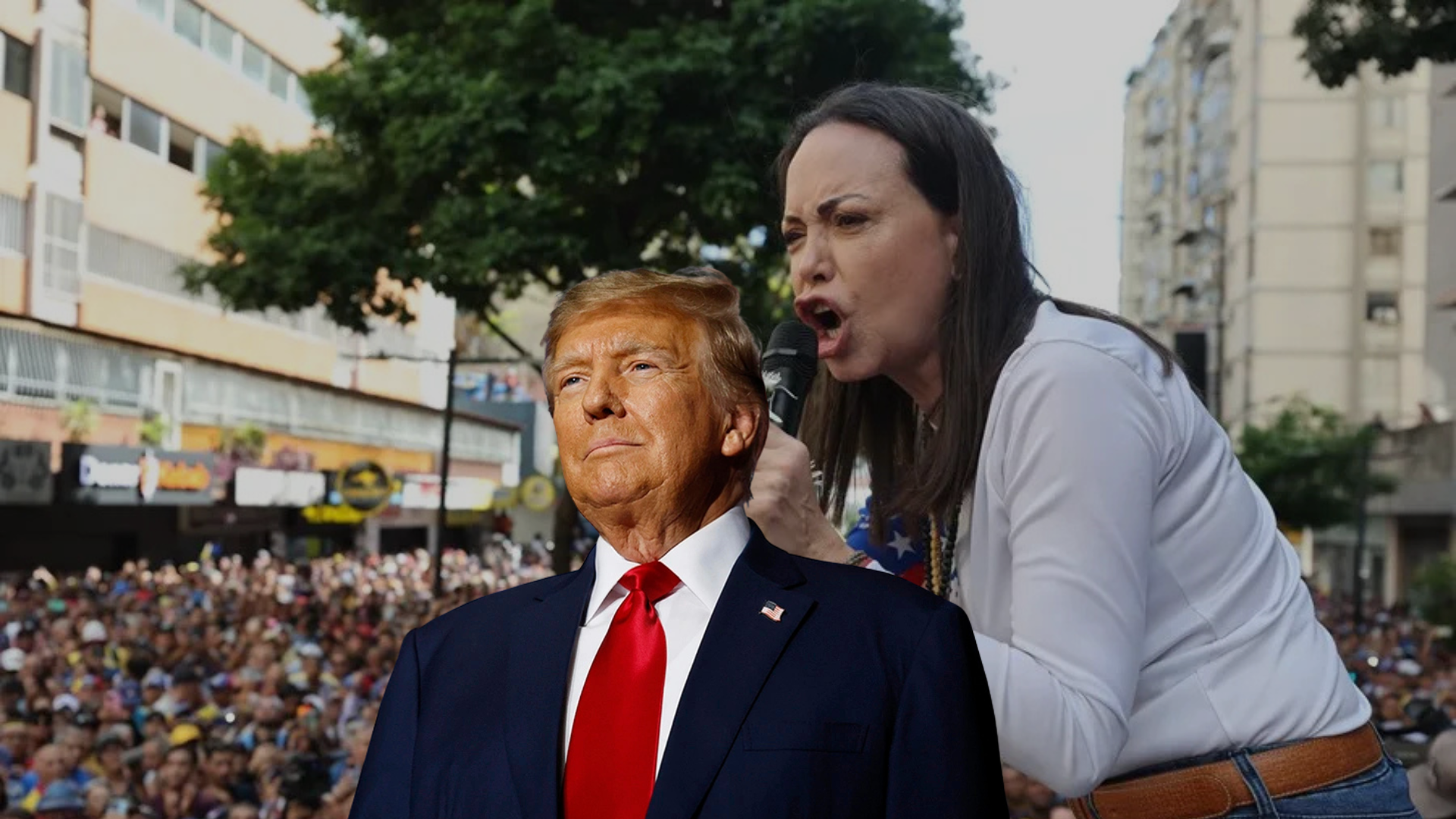 Trump dice que hablará con María Corina Machado sobre su posible rol en Venezuela