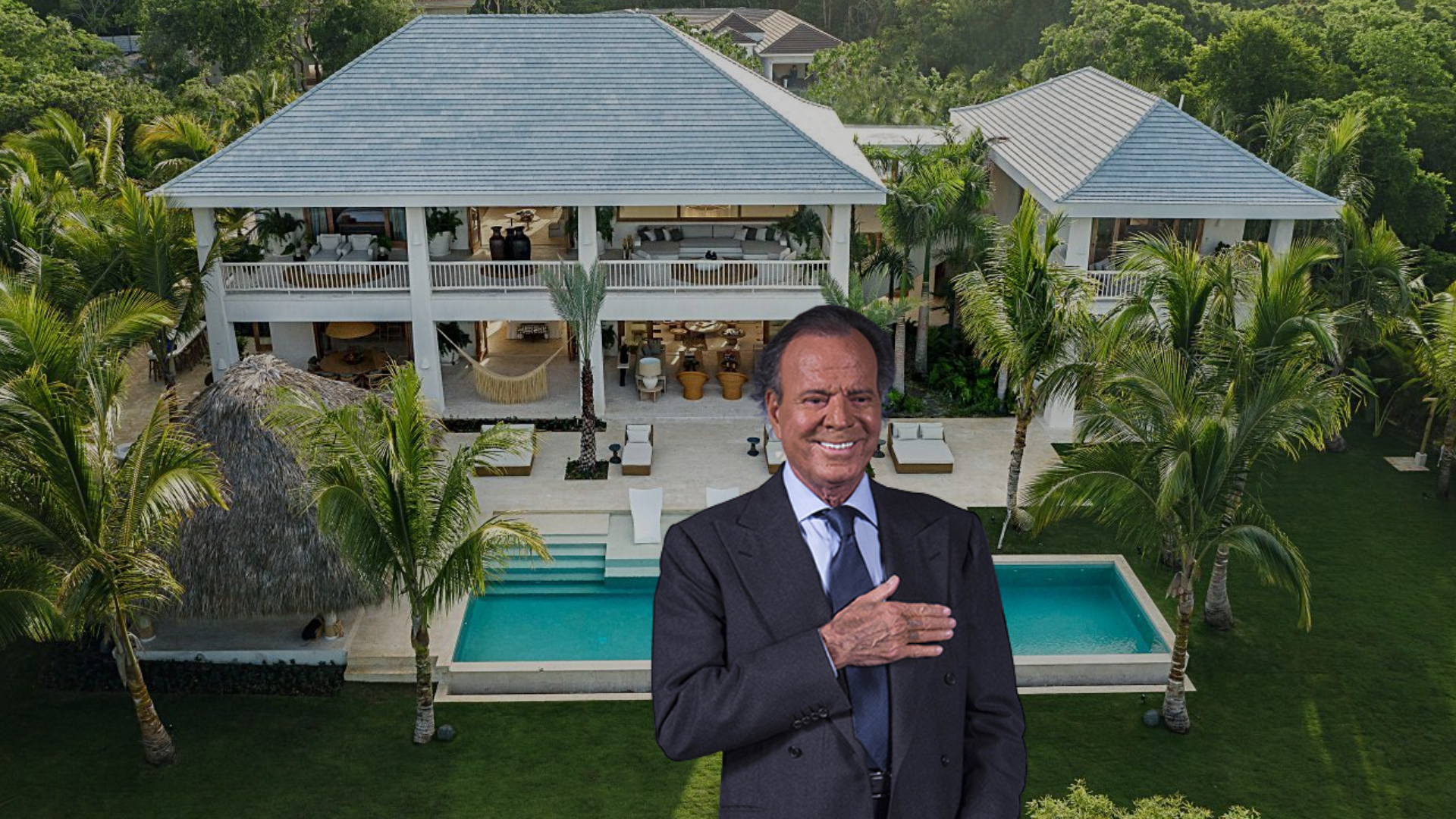 La mansión de Julio Iglesias en Punta Cana, lujo y privacidad en el Caribe