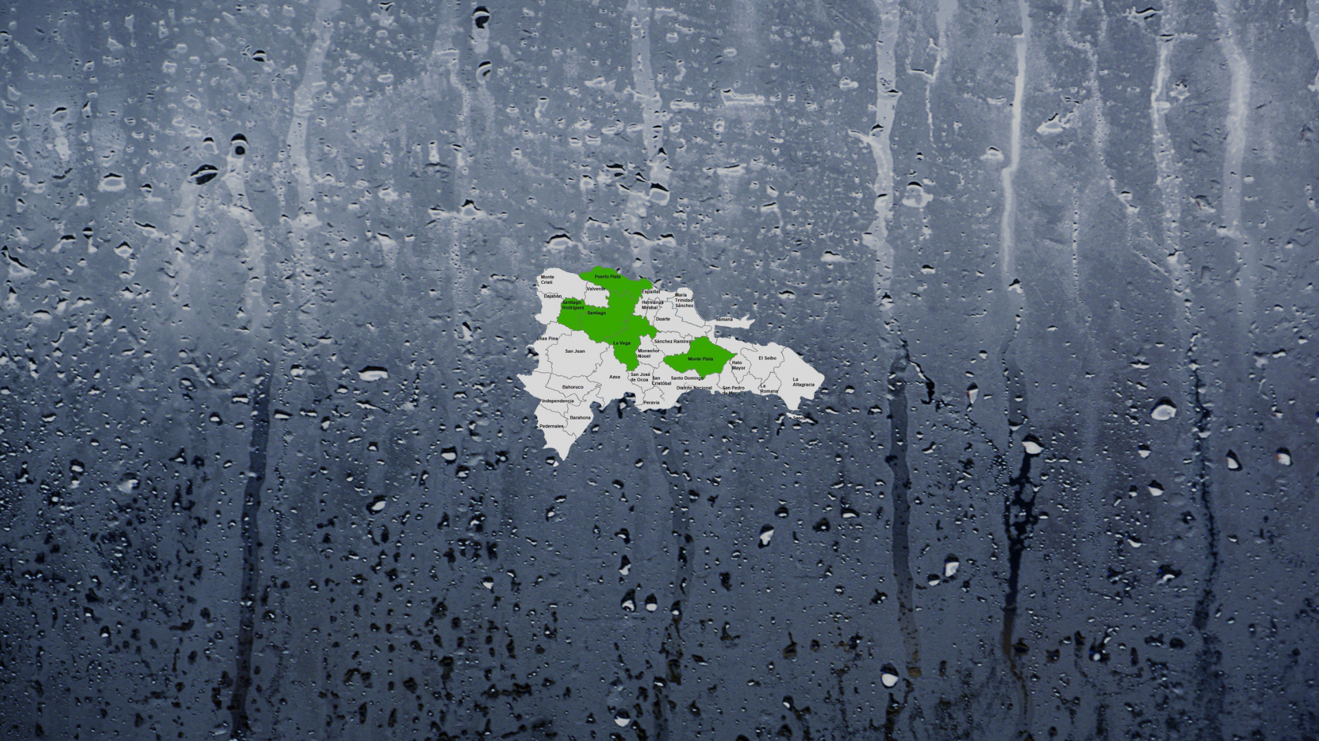 COE aumenta a cinco las provincias en alerta verde por vaguada