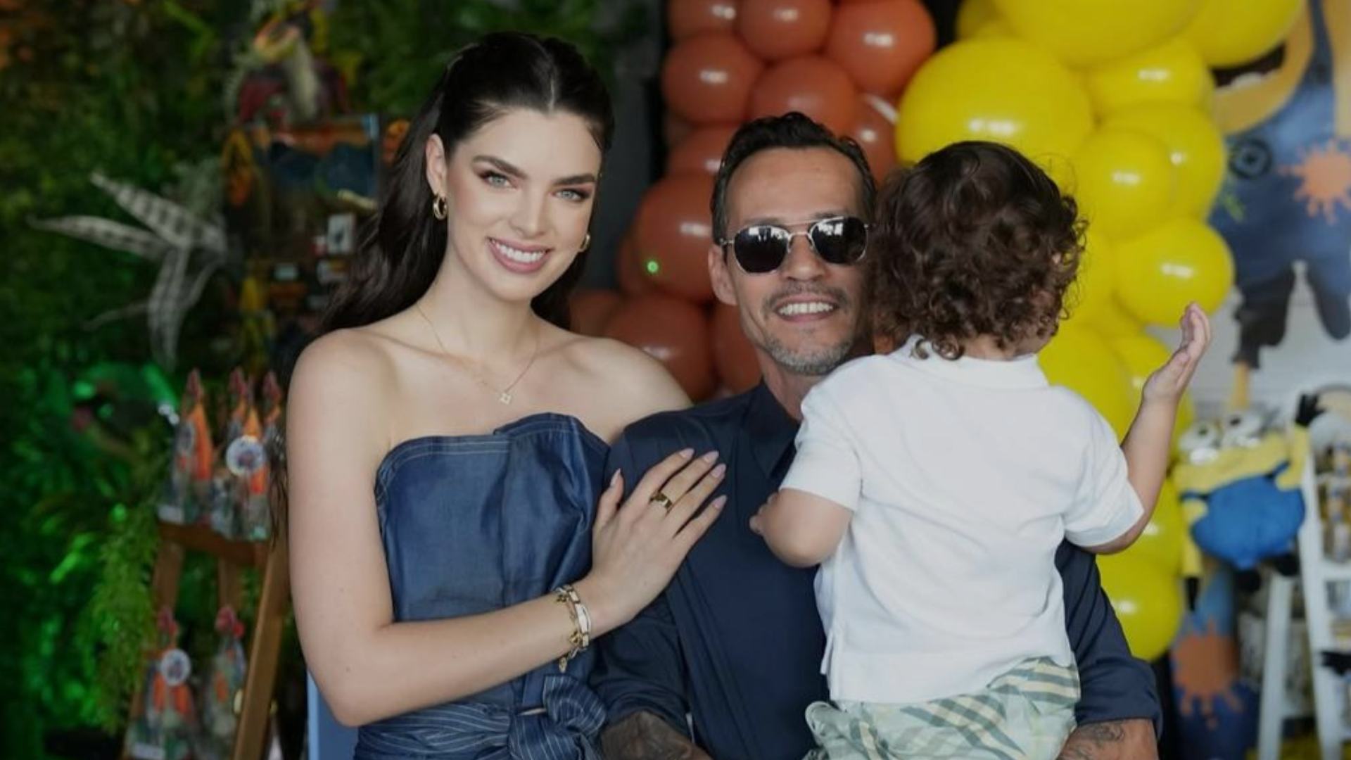 Nadia Ferreira y Marc Anthony anuncian que esperan su segundo hijo