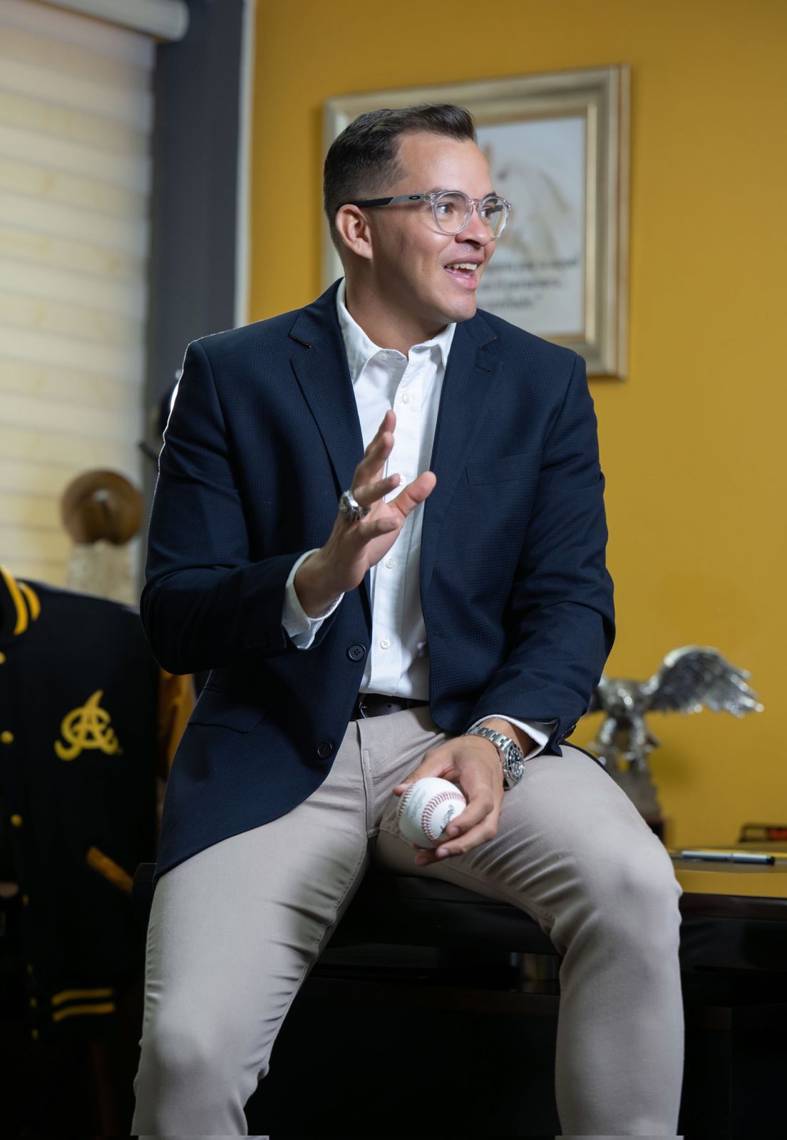 Gian Guzmán, elegido Ejecutivo del Año del 2025-26 en LIDOM