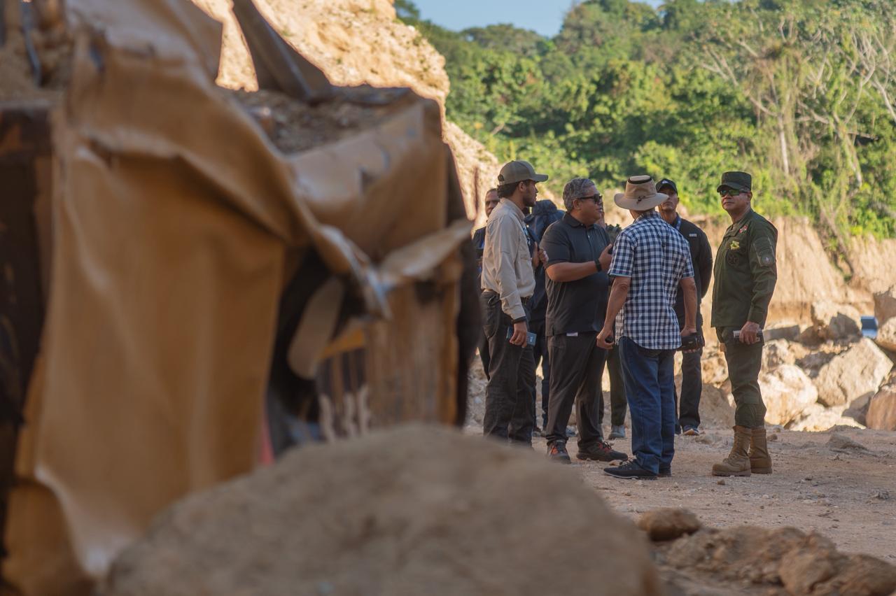 Medio Ambiente interviene mina en Nigua por operar ilegalmente