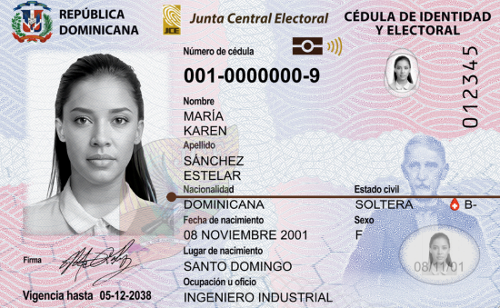 JCE entregará la primera nueva cédula al presidente Abinader el 26 de enero