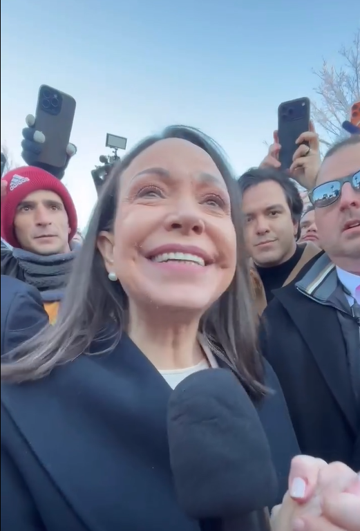 Machado califica de “histórica” reunión con Trump y ofrece detalles del encuentro