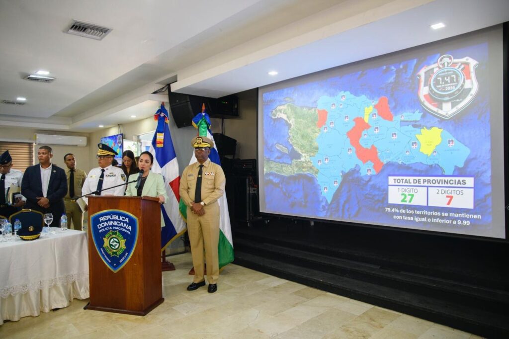 Tasa de homicidios baja a 7.47, según la Fuerza de Tarea Conjunta