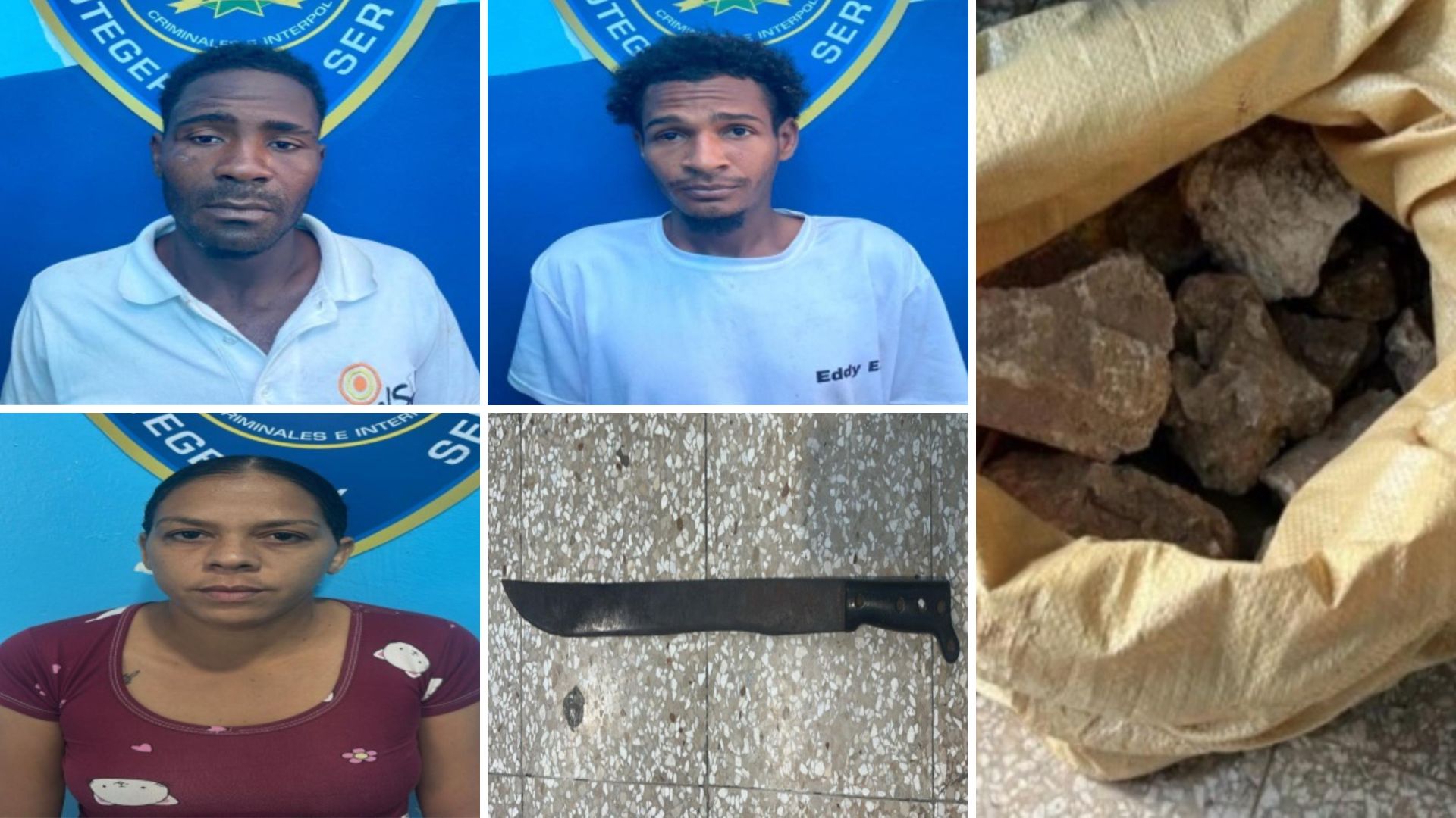 Apresan en La Romana a tres personas acusadas de lanzar piedras a vehículos en la Autovía del Este