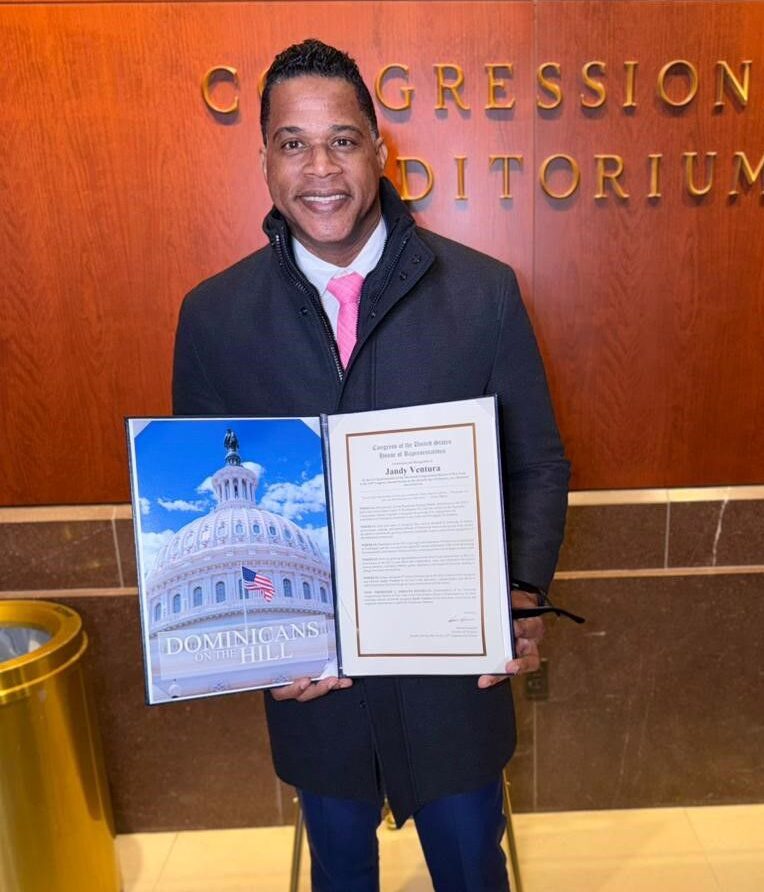 Jandy Ventura recibe proclama oficial en el Capitolio de EE. UU. durante «Dominicans on the Hill 2026»