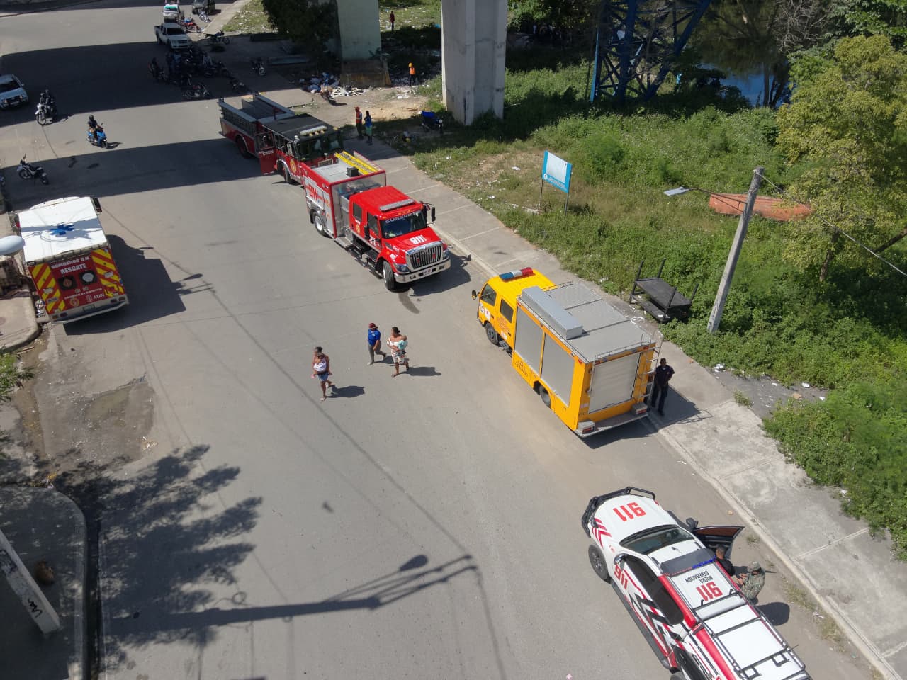 Continúa la búsqueda en el río Isabela de motorista desaparecido tras accidente