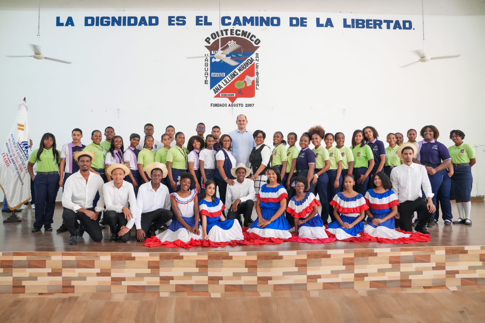 Inabie lanza jornada para fortalecer nutrición de estudiantes en San Cristóbal