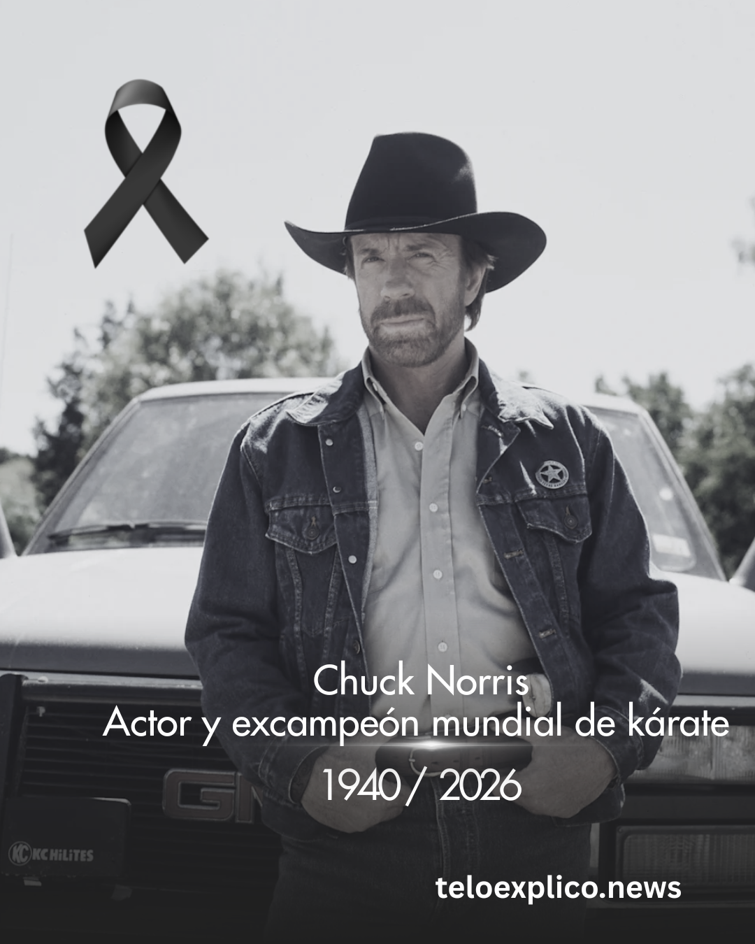 Muere el actor Chuck Norris a los 86 años