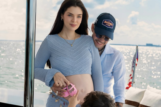 Marc Anthony y Nadia Ferreira revelan que esperan una niña