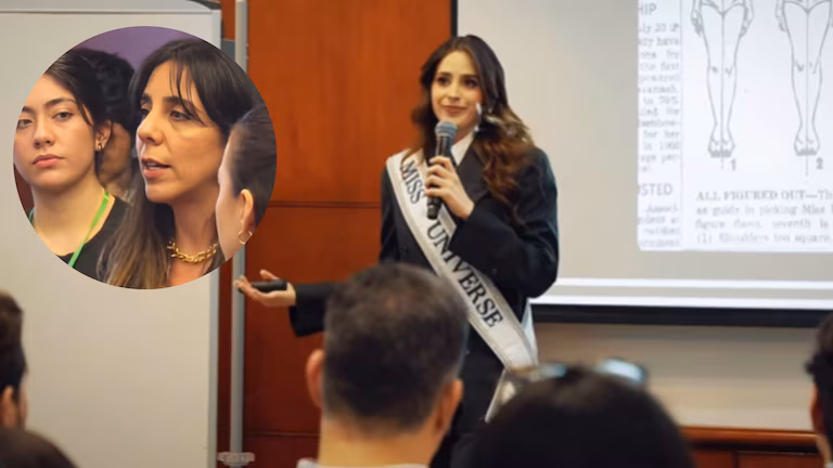 Quién es la mujer que cuestionó a Fátima Bosch en Harvard