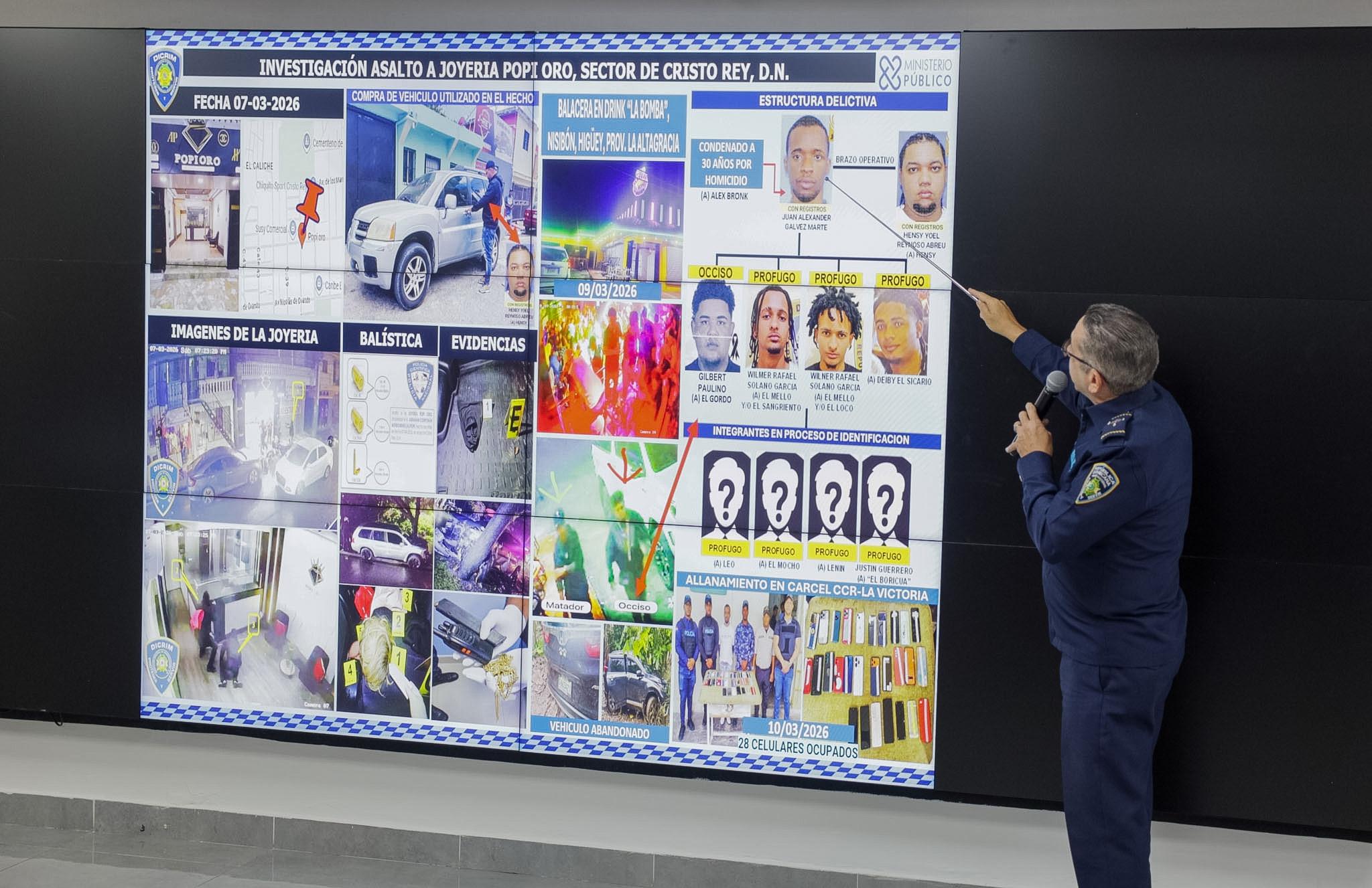 Ministerio Público solicita prisión preventiva contra implicados en asalto a joyería en Cristo Rey