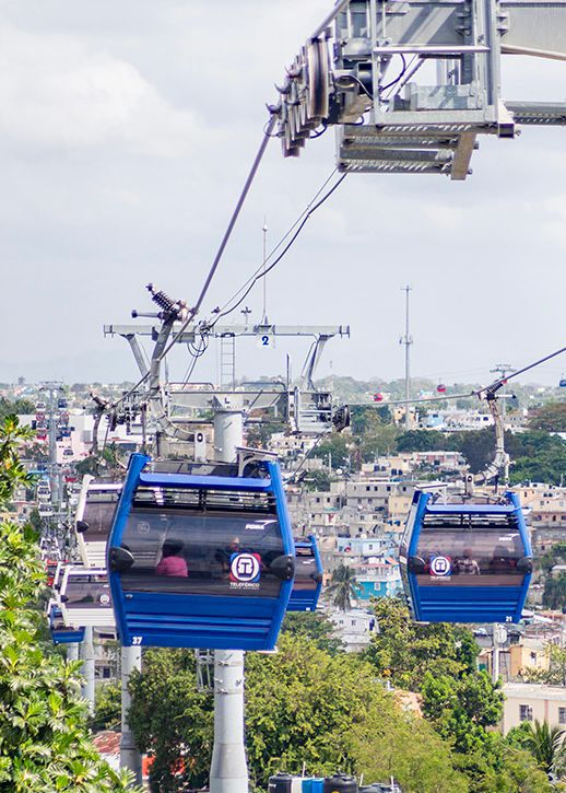 Teleféricos de Santo Domingo y Santiago estarán fuera de servicio por mantenimiento