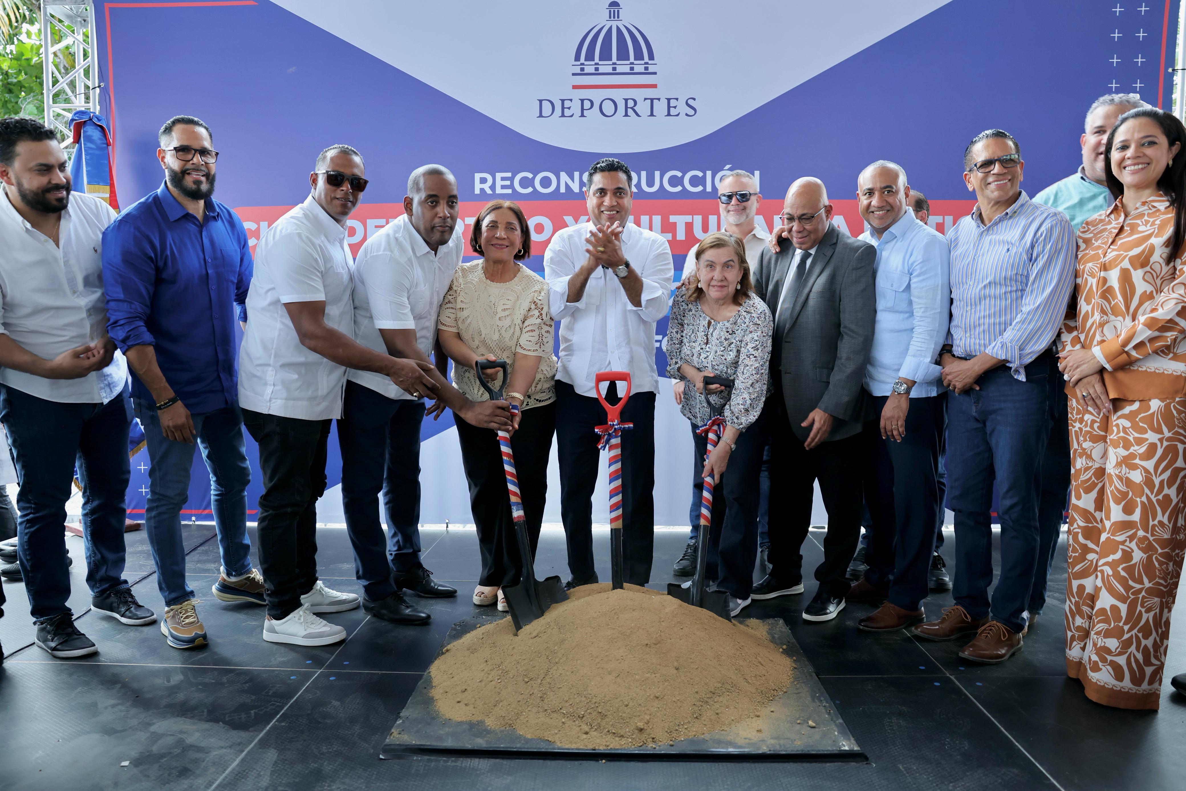 Inician reconstrucción del Club La Matica con un costo de RD$32.8 millones