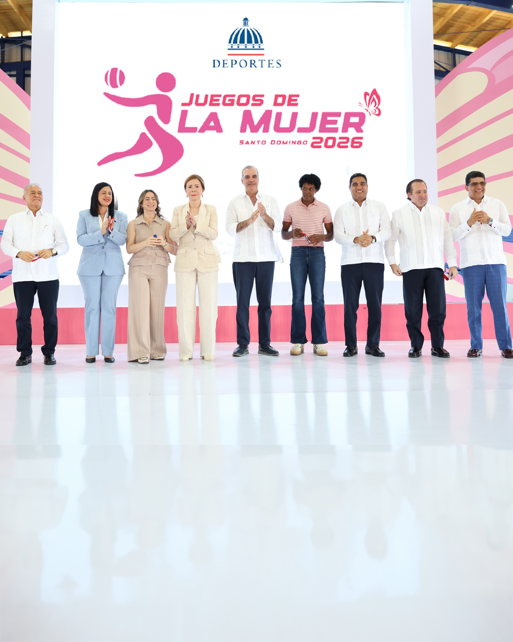 Presidente Abinader inaugura Juegos de la Mujer 2026 y entrega complejo en Ciudad Juan Bosch