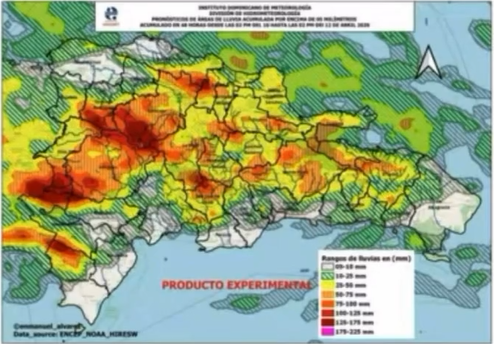 Gobierno y COE se declaran en sesión permanente ante amenaza de fuertes lluvias el fin de semana