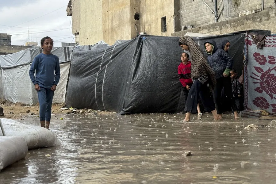 Un 80 % de los refugios para desplazados en Gaza están infestados de plagas, alerta la OMS