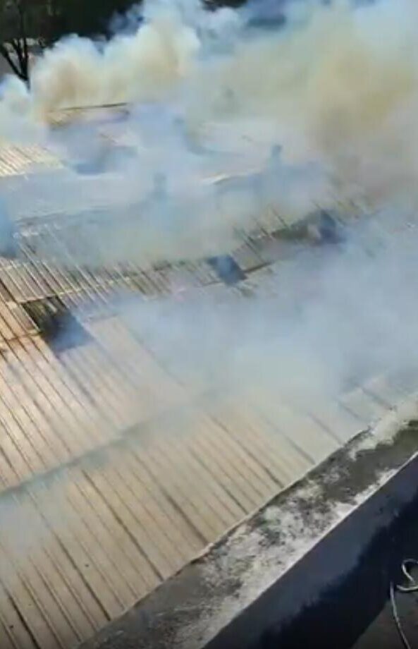 Se incendia fábrica de plásticos en Alma Rosa