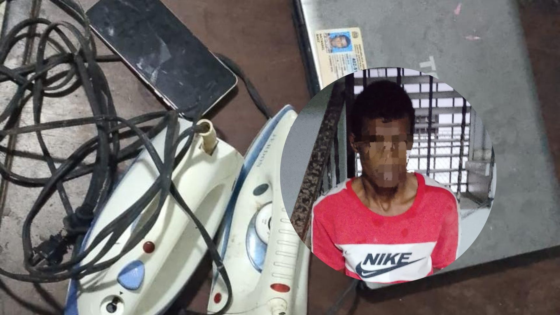 Arrestan hombre sorprendido dentro de una vivienda en sector de Santo Domingo Este