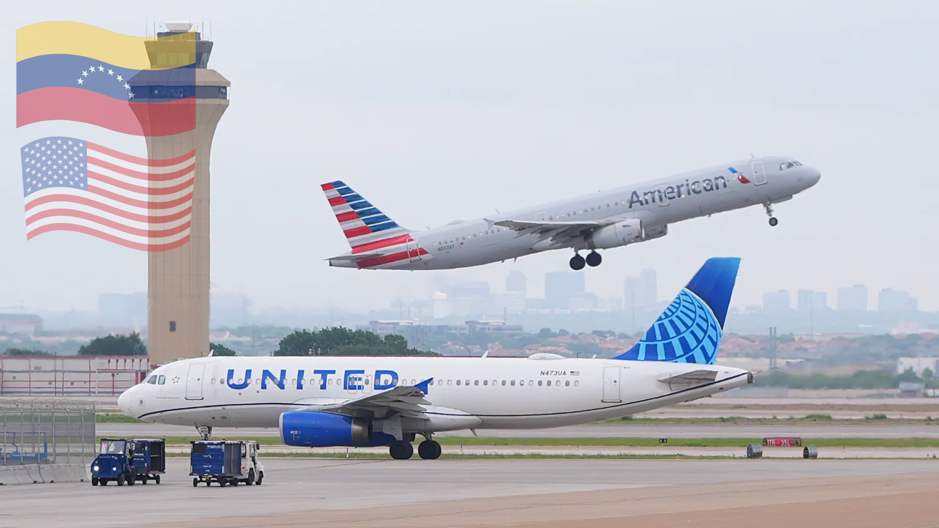 EE.UU. y Venezuela reanudan vuelos comerciales directos tras siete años de suspensión