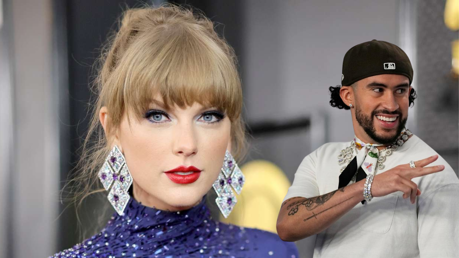 Taylor Swift y Bad Bunny, los artistas más escuchados de la historia de Spotify