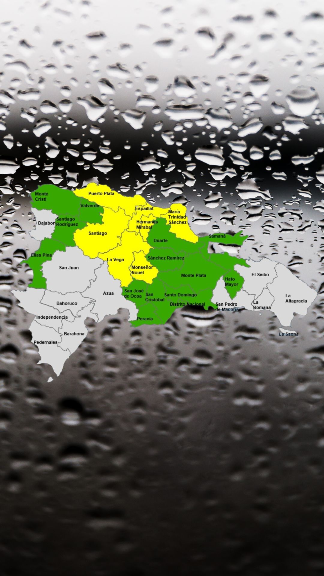 7 provincias en alerta amarilla y 14 en verde por vaguada, de acuerdo al COE