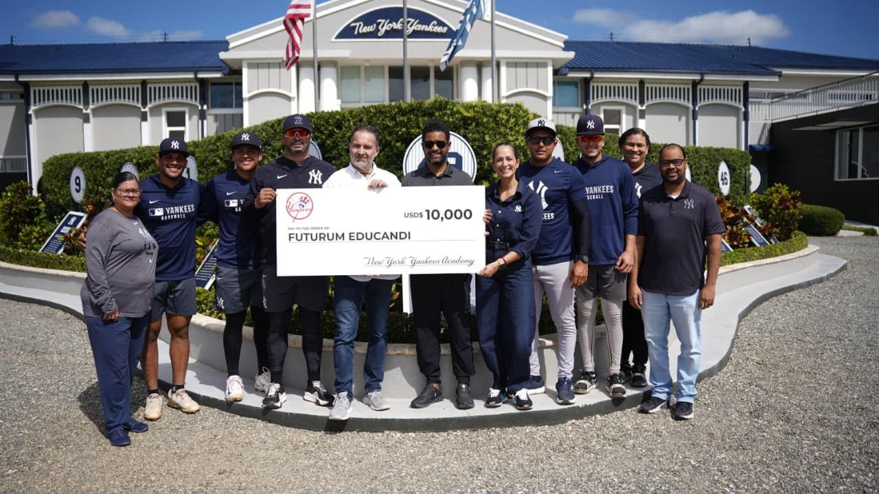 Yankees realizan donaciones a fundaciones que trabajan con poblaciones vulnerables