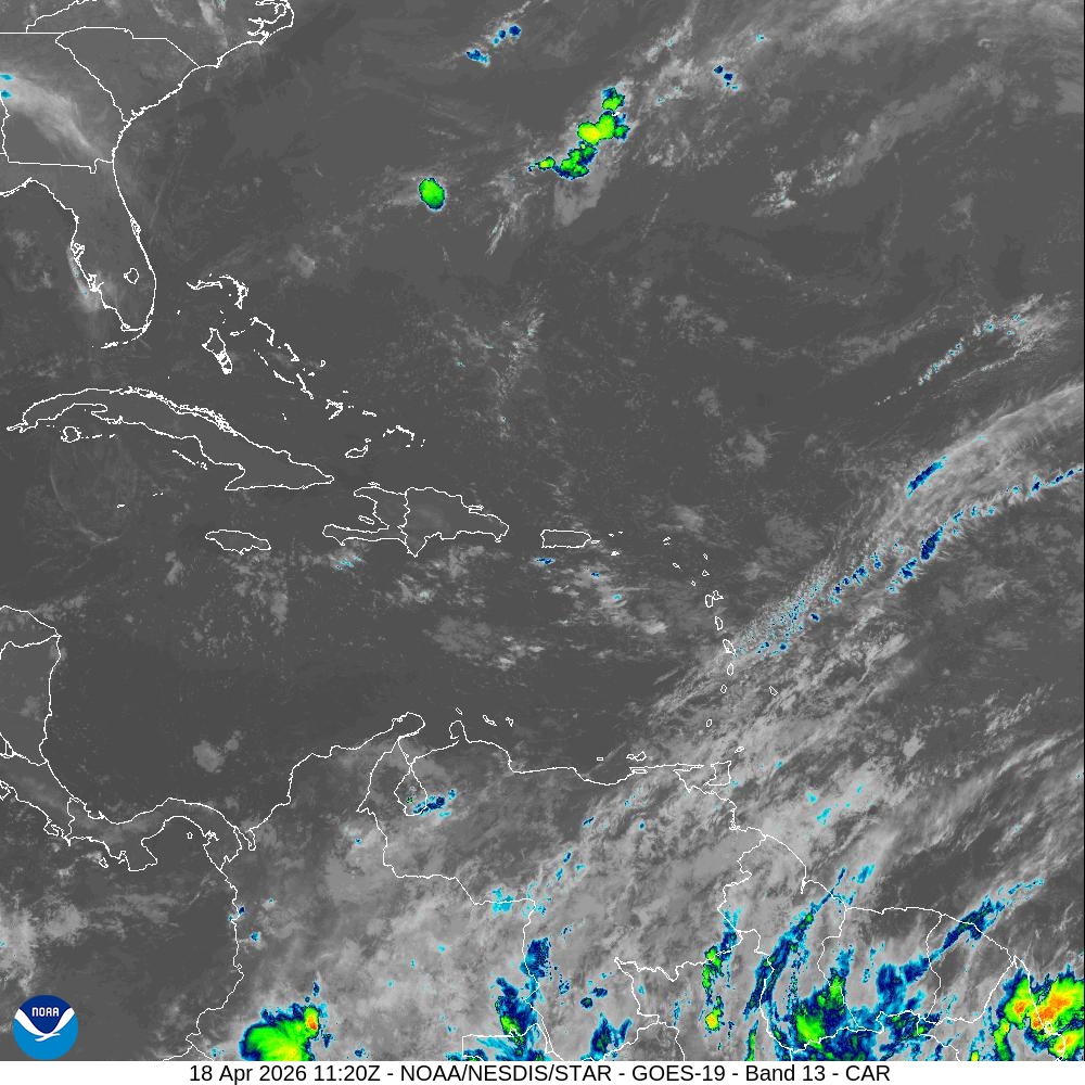 COE mantiene 10 provincias y el Distrito Nacional en alerta amarilla por lluvias; advierte riesgo de inundaciones