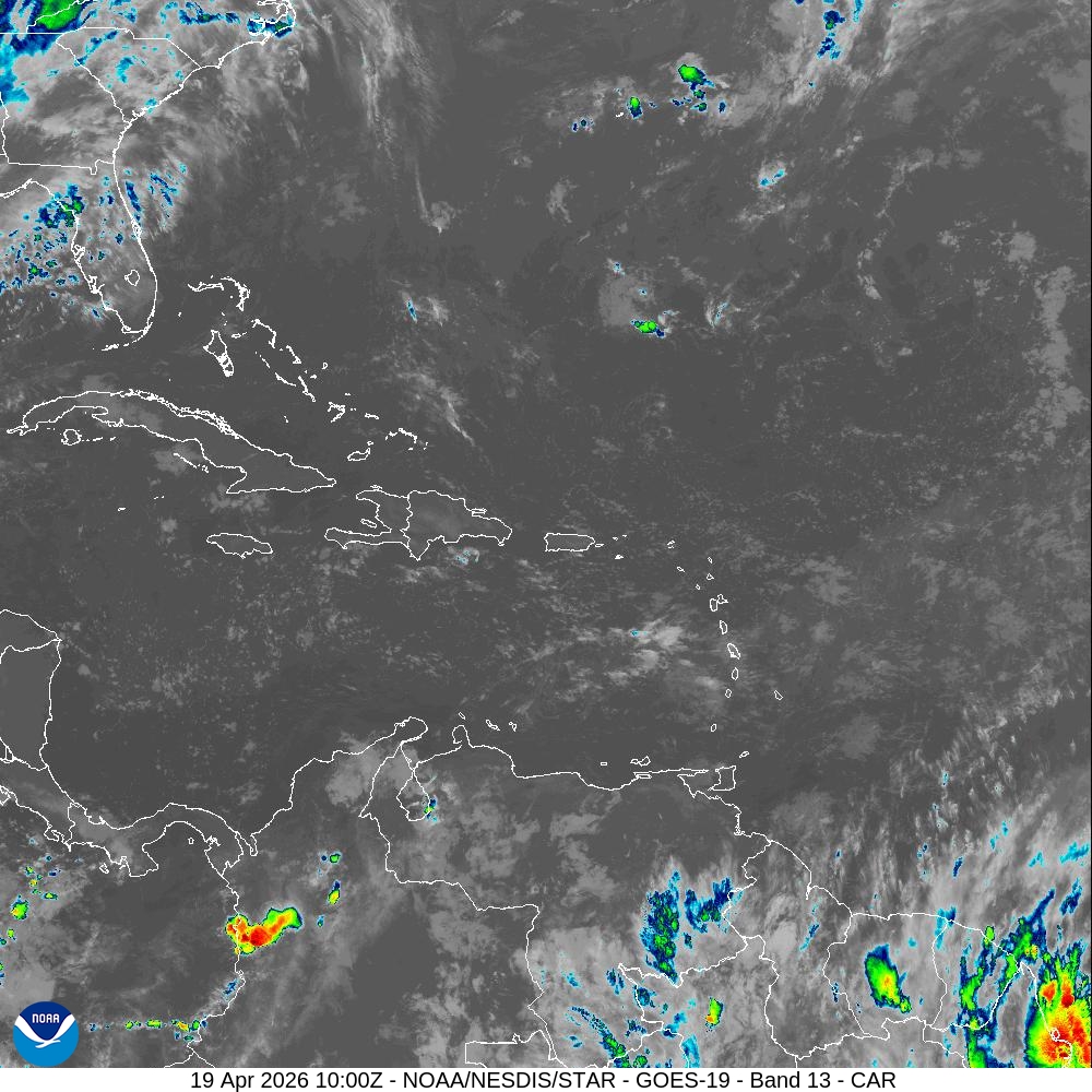 Indomet prevé aguaceros dispersos en varias provincias la tarde de este domingo