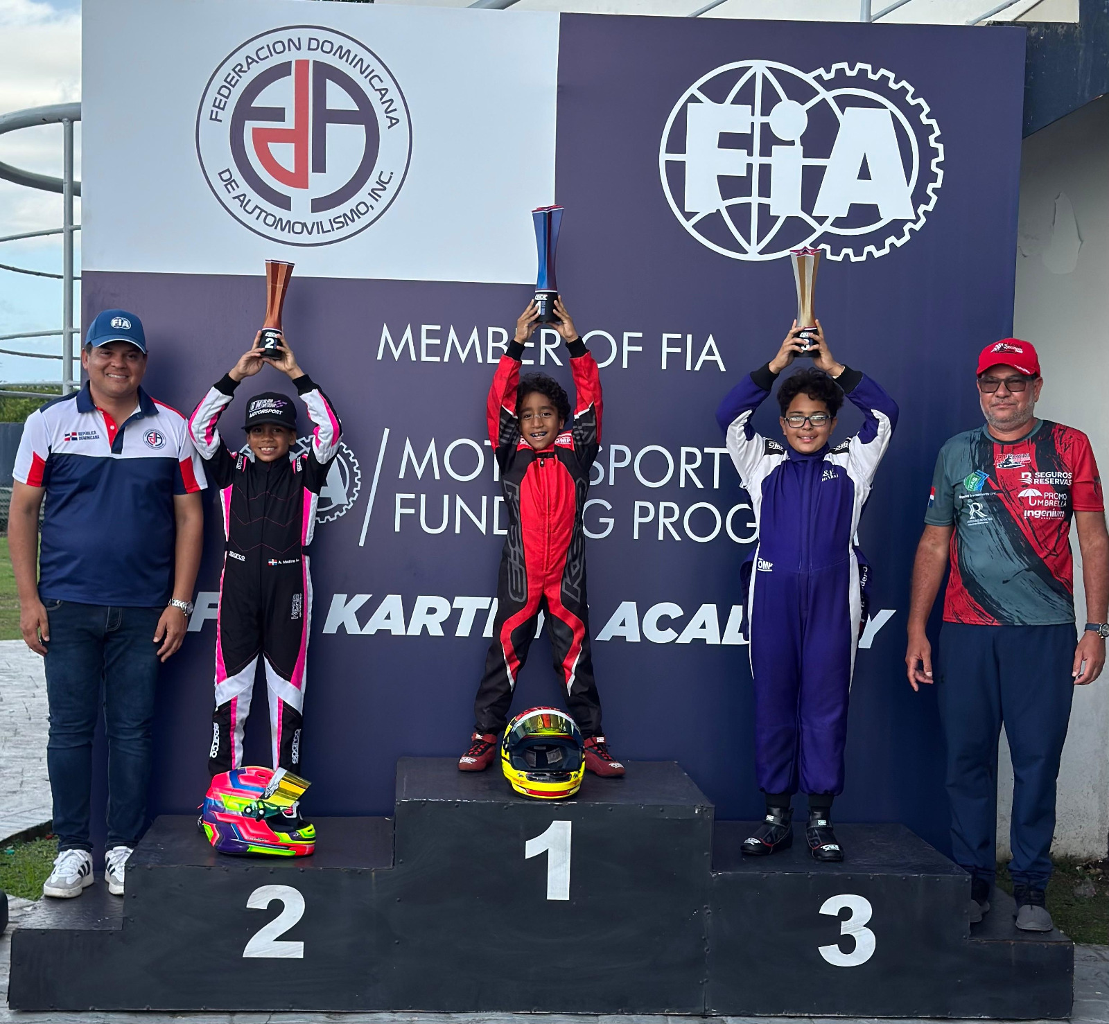 Ethan Pichardo se impone en la Mini FDA en el regreso del karting a las Américas