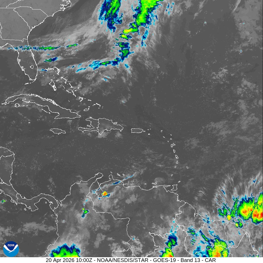 Indomet prevé ambiente soleado en la mañana y aguaceros dispersos en la tarde