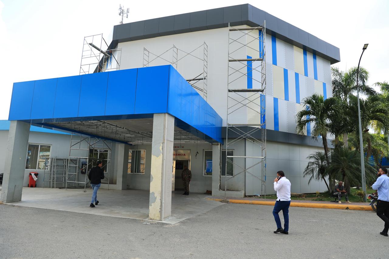 SNS asegura avanzan trabajos de remodelación en Hospital Vinicio Calventi