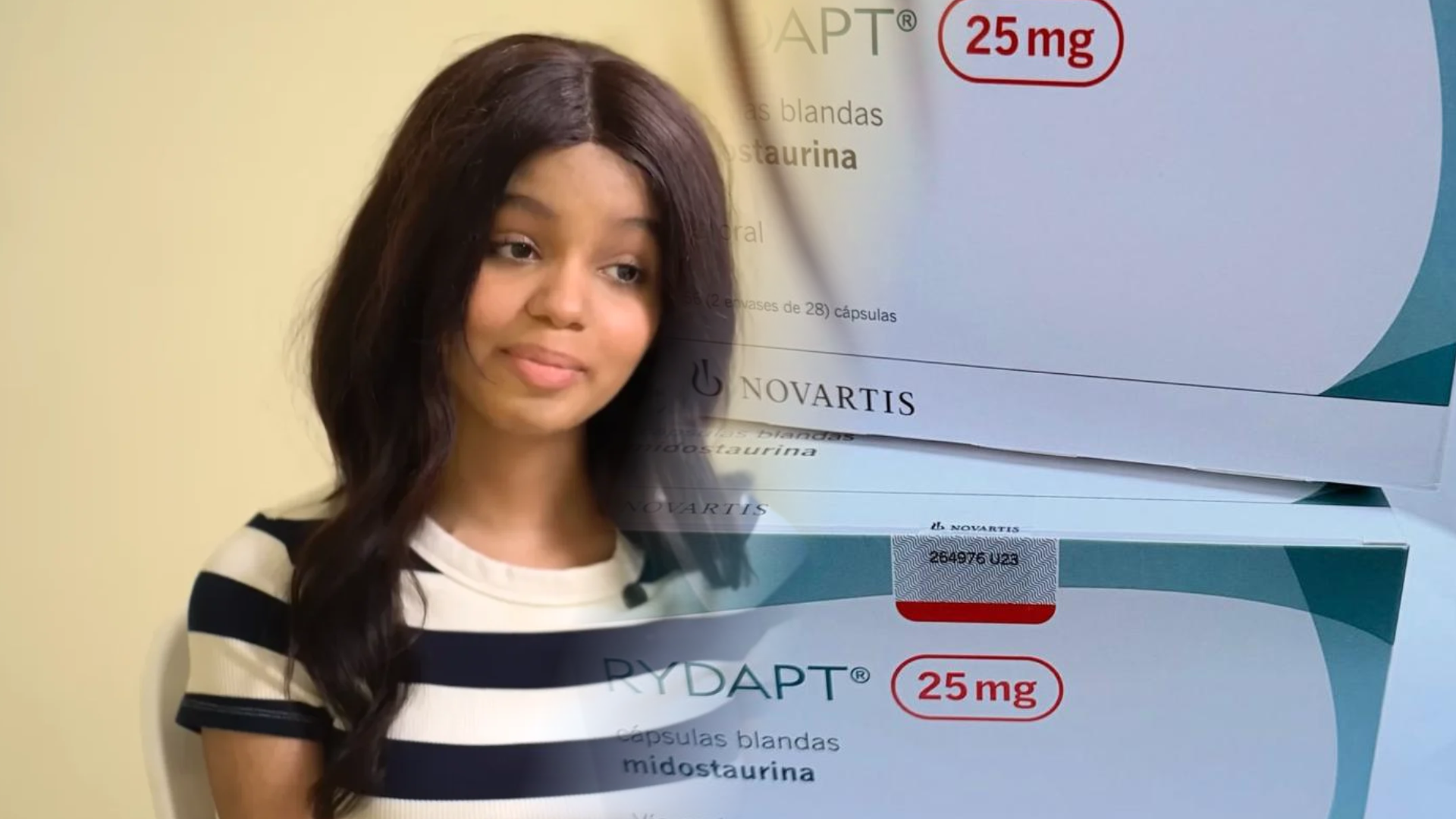 Vicmarling Castillo recibe primera dosis de tratamiento contra la leucemia
