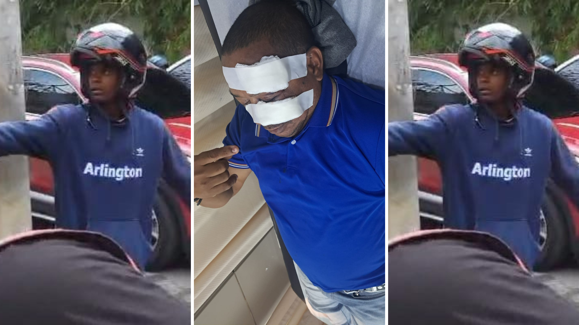 Motoconchistas agreden conductor escolar tras incidente vial en el Café de Herrera