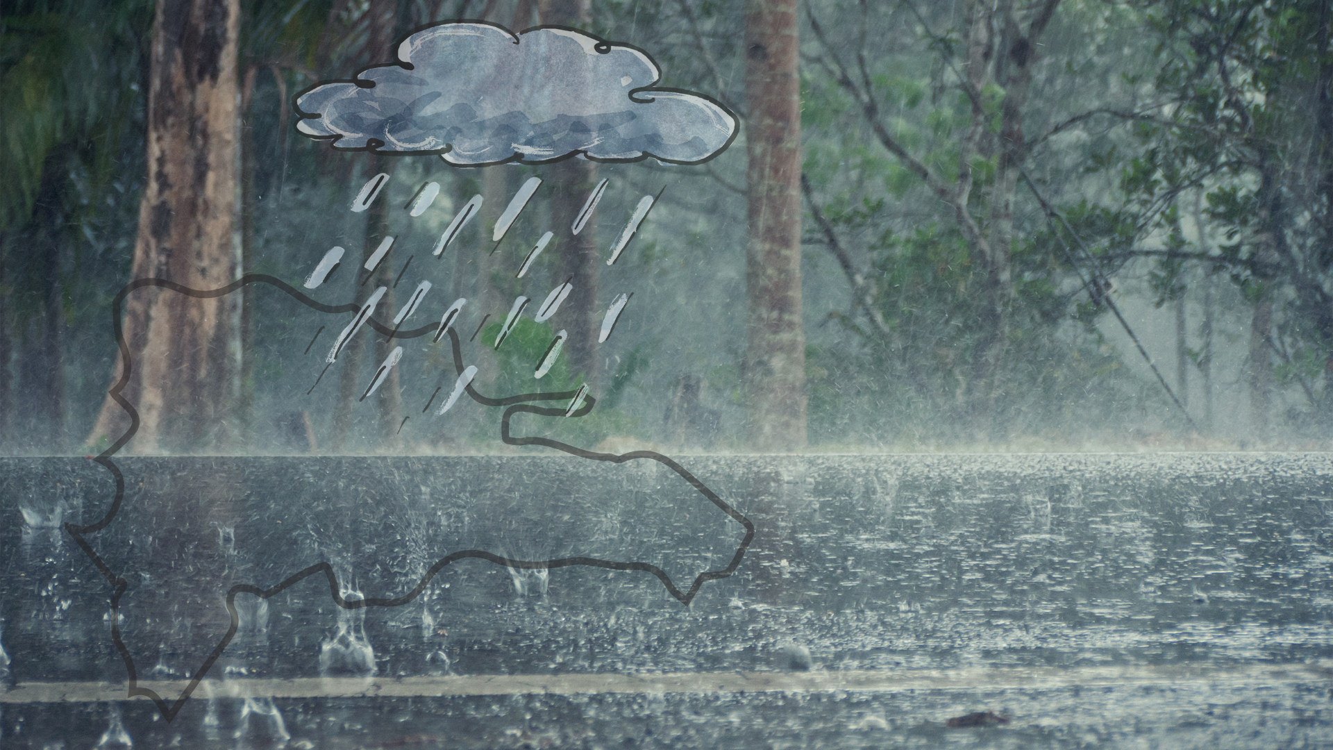 Santo Domingo y varias provincias seguirán bajo lluvias y tronadas por vaguada
