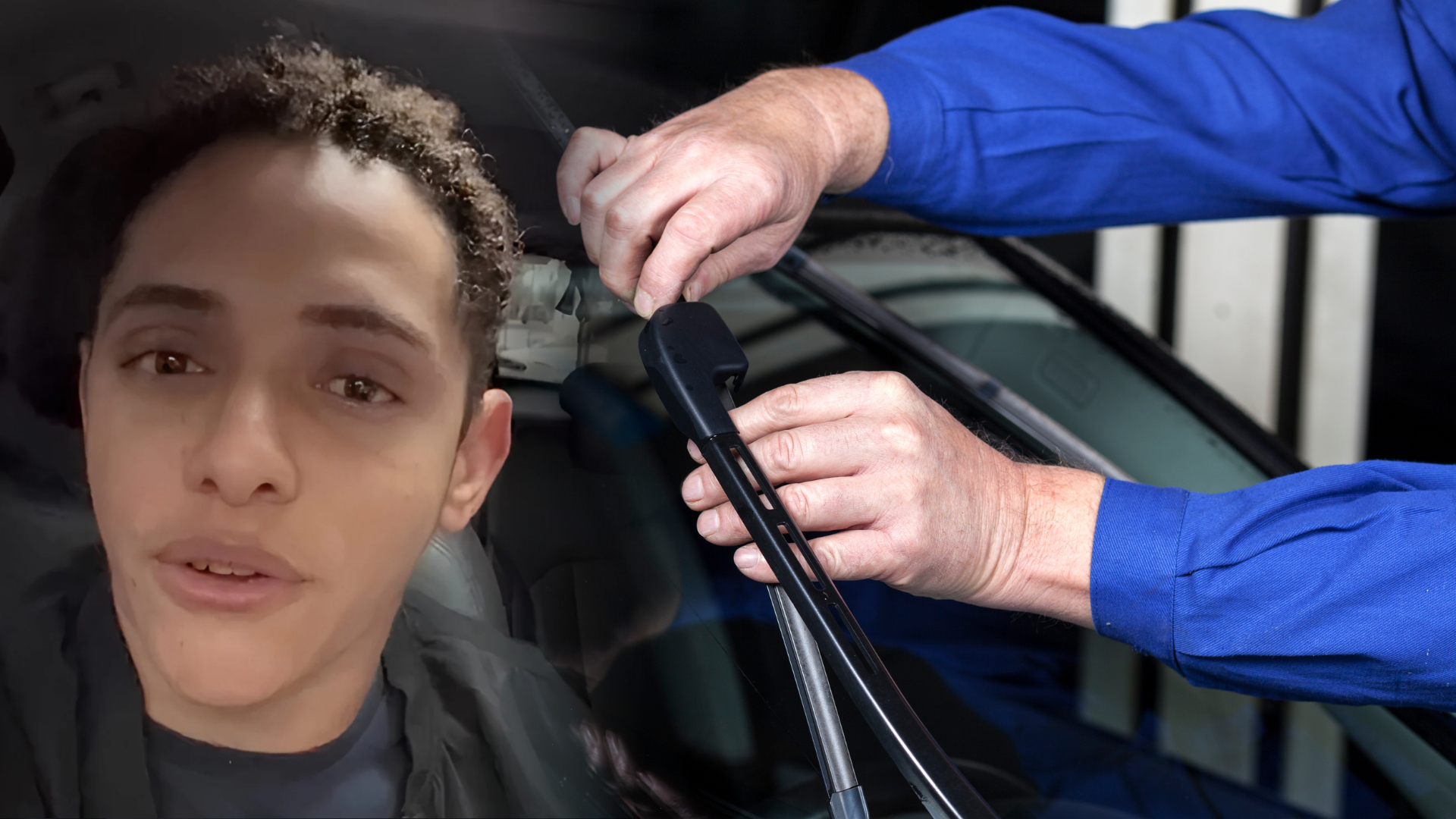 Joven denuncia que fue atracado por un limpiavidrios tras cambiarle una escobilla en la 27 de Febrero