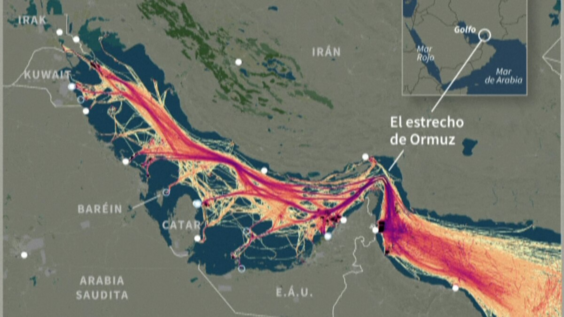ONU rechaza plan de Irán para controlar tráfico en el estrecho de Ormuz
