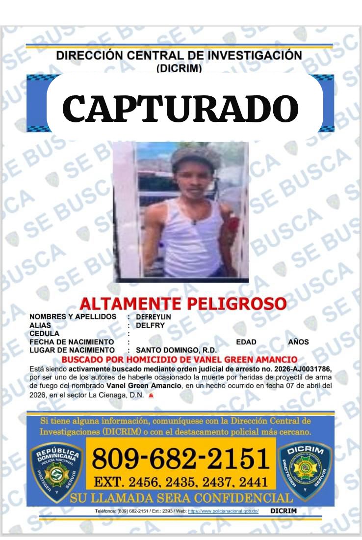 Arrestan en Neyba presunto implicado en homicidio ocurrido en Santo Domingo