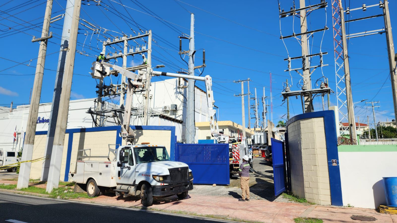 Varios sectores del Distrito Nacional se quedarán sin luz este domingo