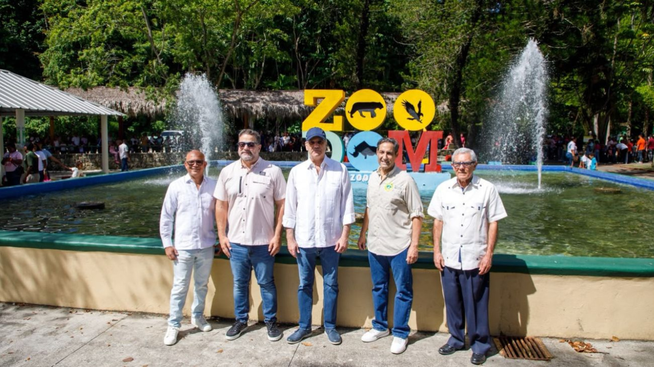 Abinader anuncia transformación del Zoológico Nacional durante visita a sus instalaciones