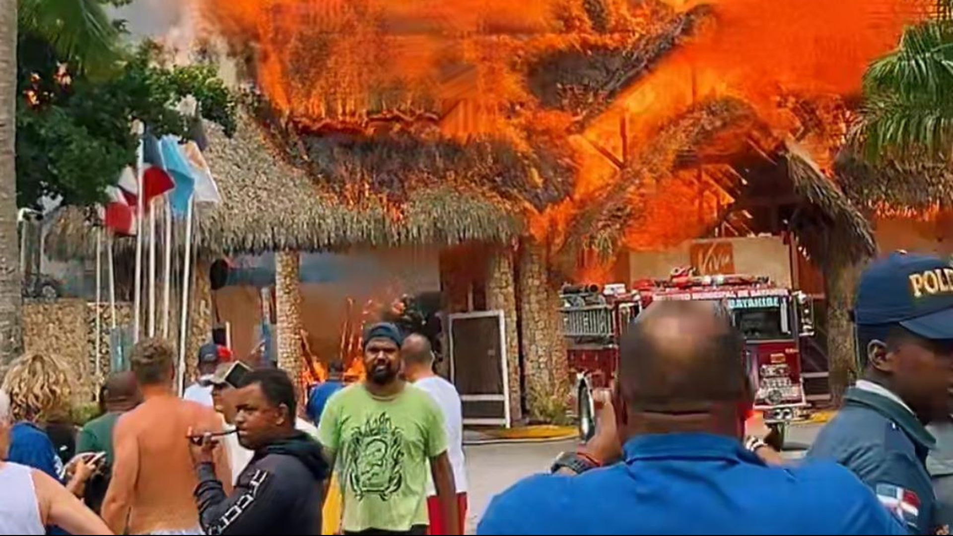 Se registra un incendio en hotel de Bayahíbe