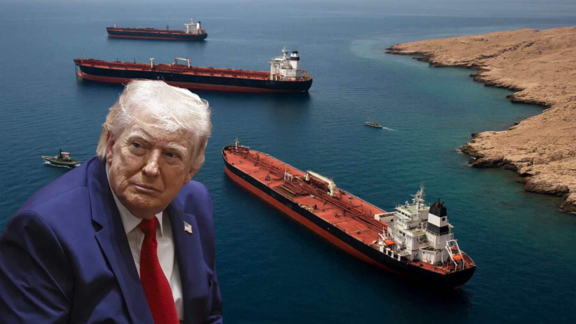 Trump amenaza con romper negociaciones si Irán cobra peajes en el estrecho de Ormuz