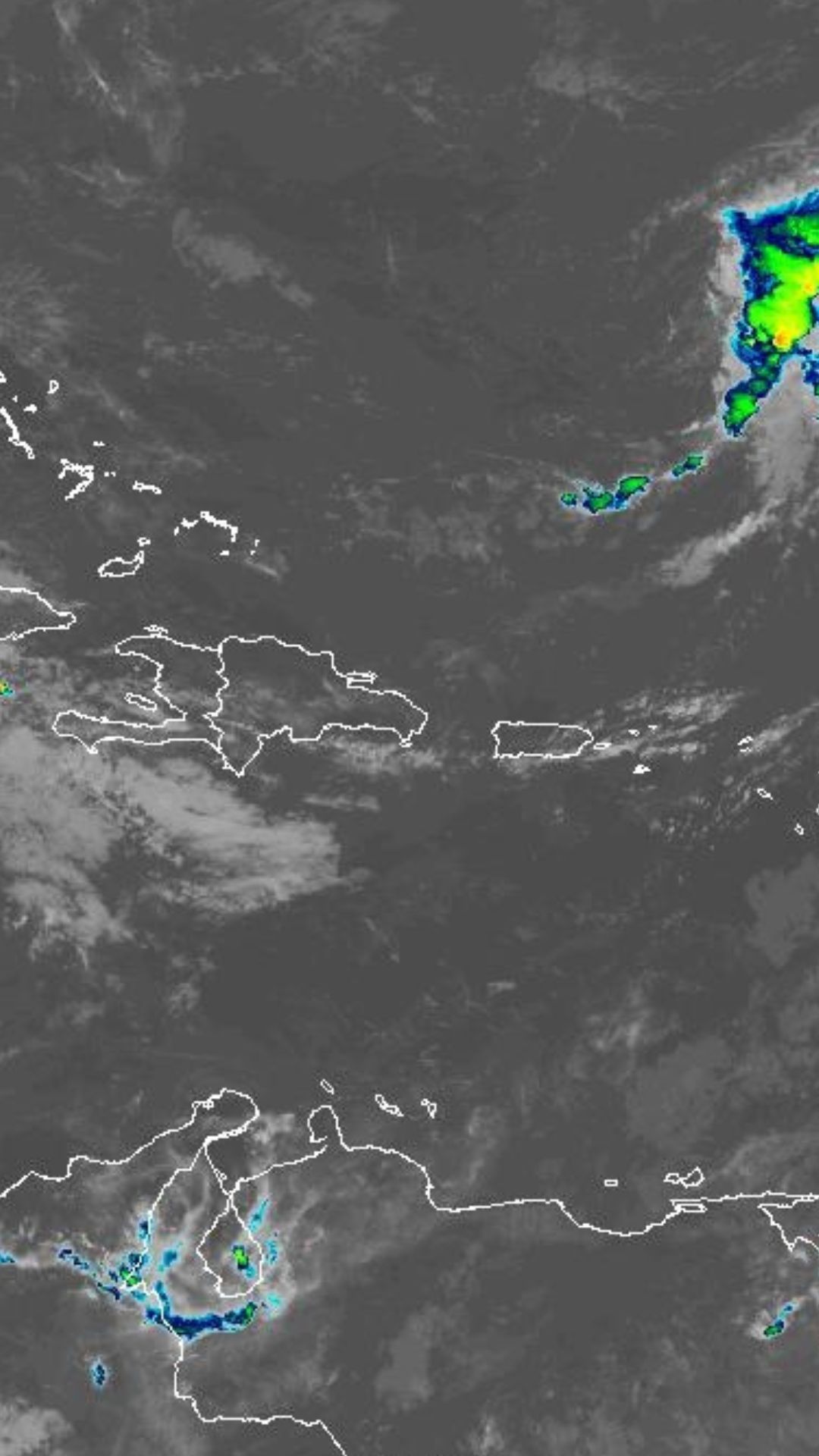 COE coloca nueve provincias en alerta verde por pronóstico de aguaceros y tronadas