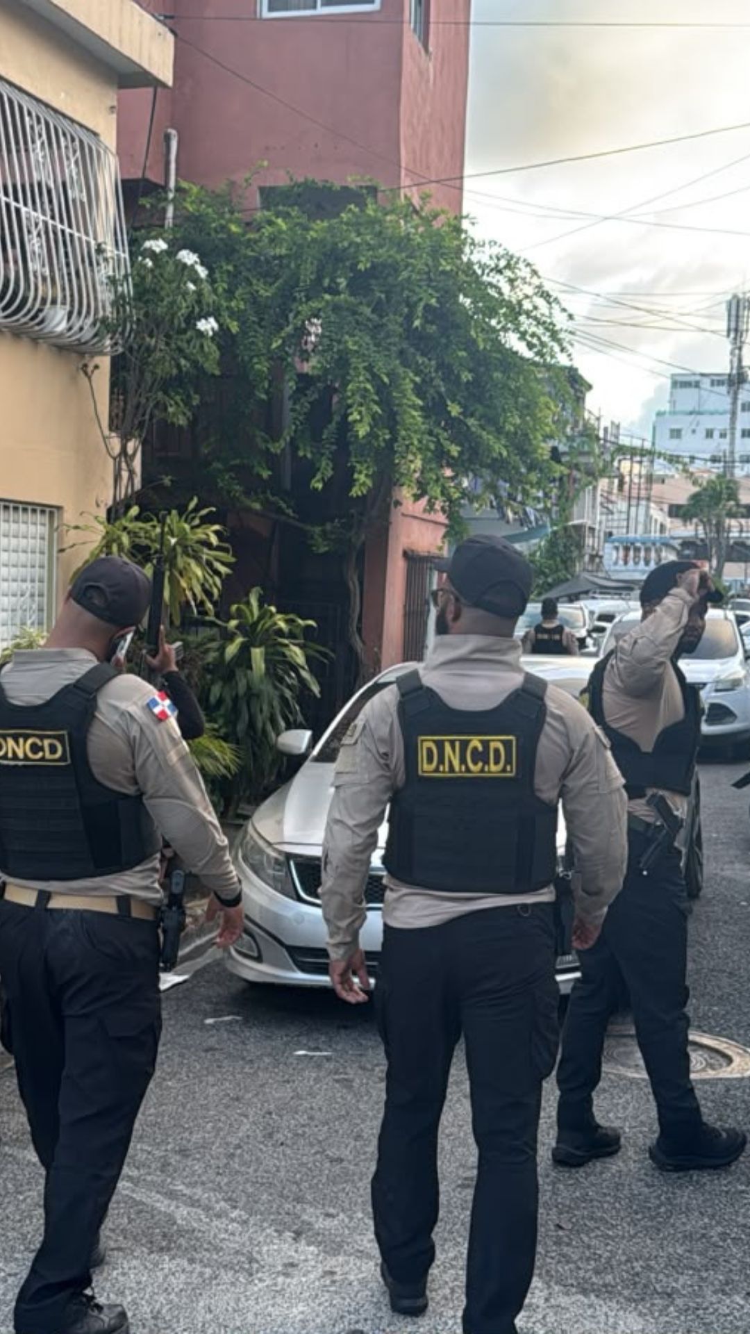 DNCD decomisa drogas, armas y equipos utilizados para presunta distribución de narcóticos