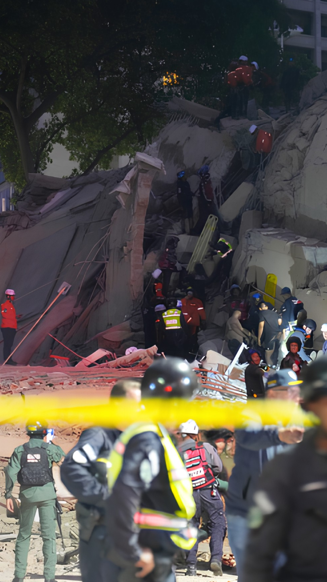 El gobierno de Venezuela elevó la cifra de muertes por el doble terremoto a 589