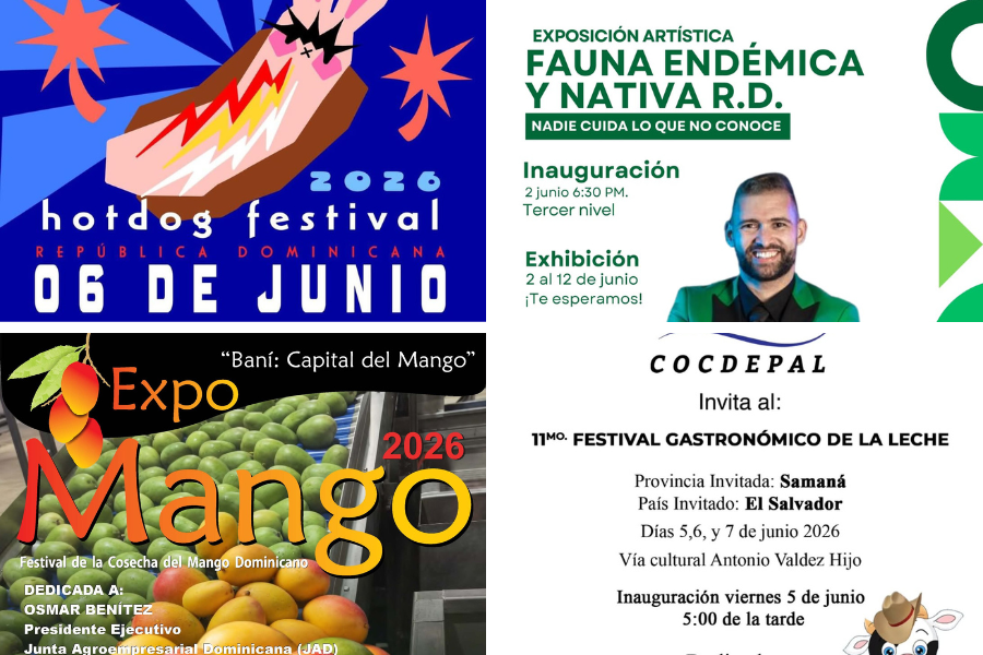 Ferias gastronómicas, exposiciones y actividades culturales marcarán agenda familiar este fin de semana