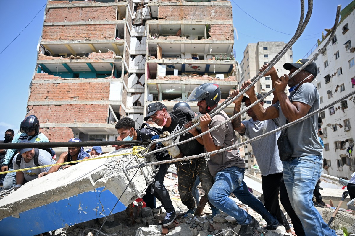 Suben a 3.535 los fallecidos y a 16.740 los heridos por los terremotos en Venezuela