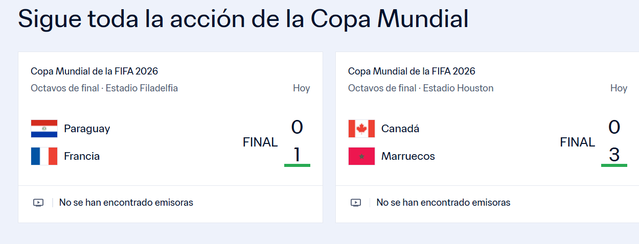 Francia y Marruecos avanzan a cuartos de final del Mundial