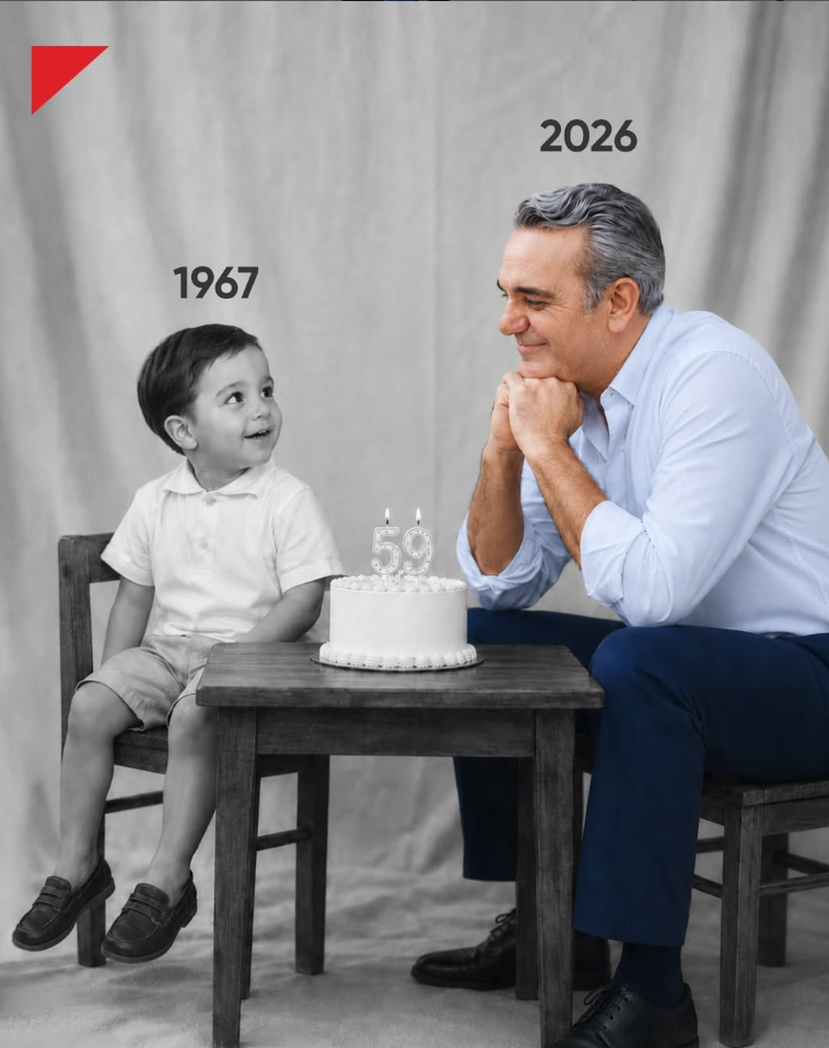 Luis Abinader celebra este 12 de julio su cumpleaños número 59